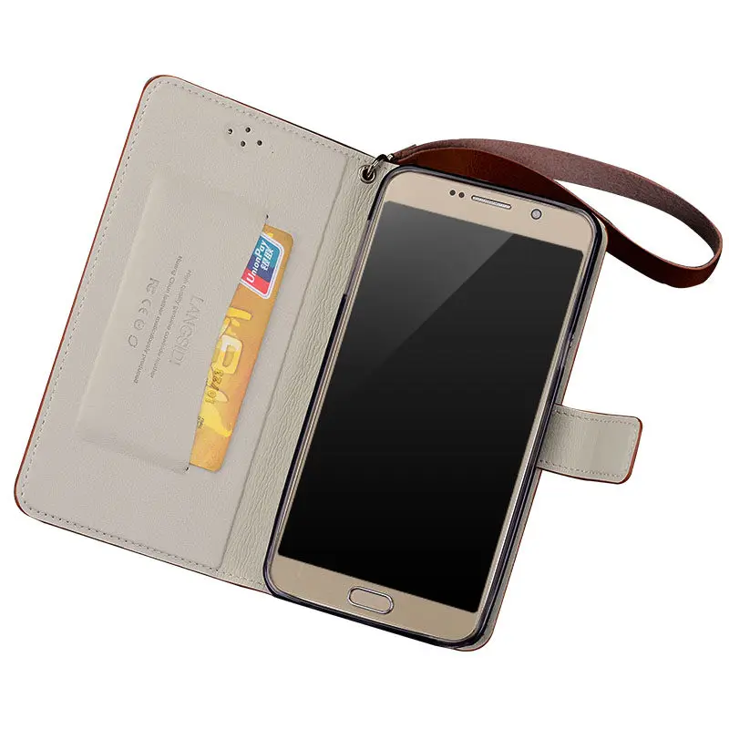 Fashion new magnetic buckle lanyard mobile phone case for Huawei P20 lite handmade clamshell plain protective | Мобильные телефоны