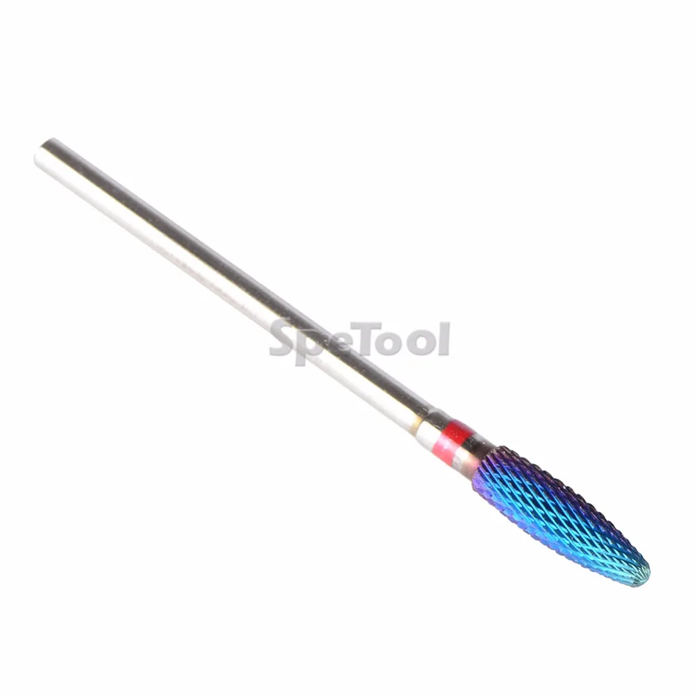 SpeTool высококлассное нано-синее покрытие карбид вольфрама гвоздь маленькая форма