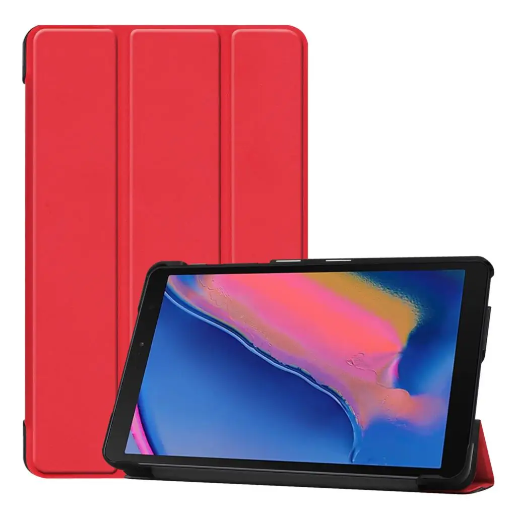 Магнитный кожаный чехол для планшета Samsung Galaxy Tab A 8 0 дюйма 10. 1 P200 P205 S Pen|Чехлы