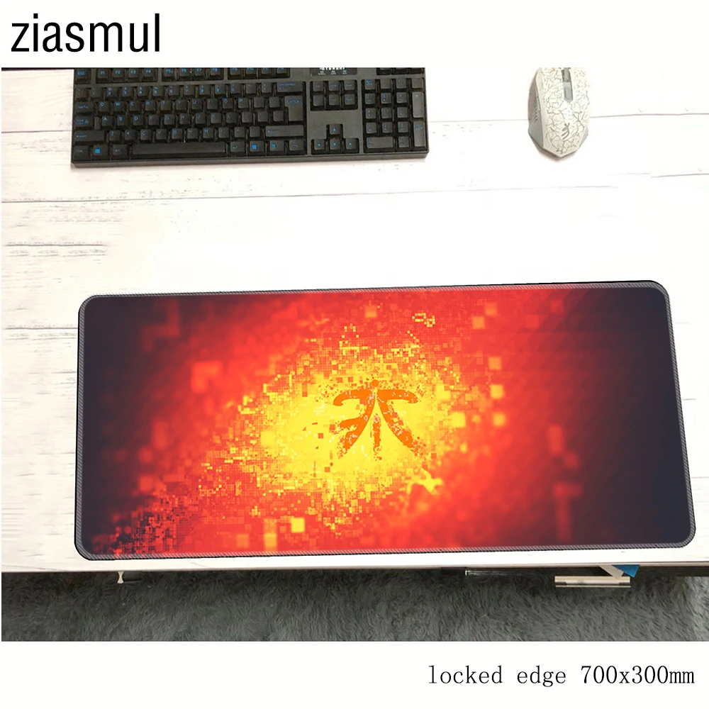 Fnatic Коврик для мыши 700x300x3 мм толстые компьютерные коврики игровые аксессуары