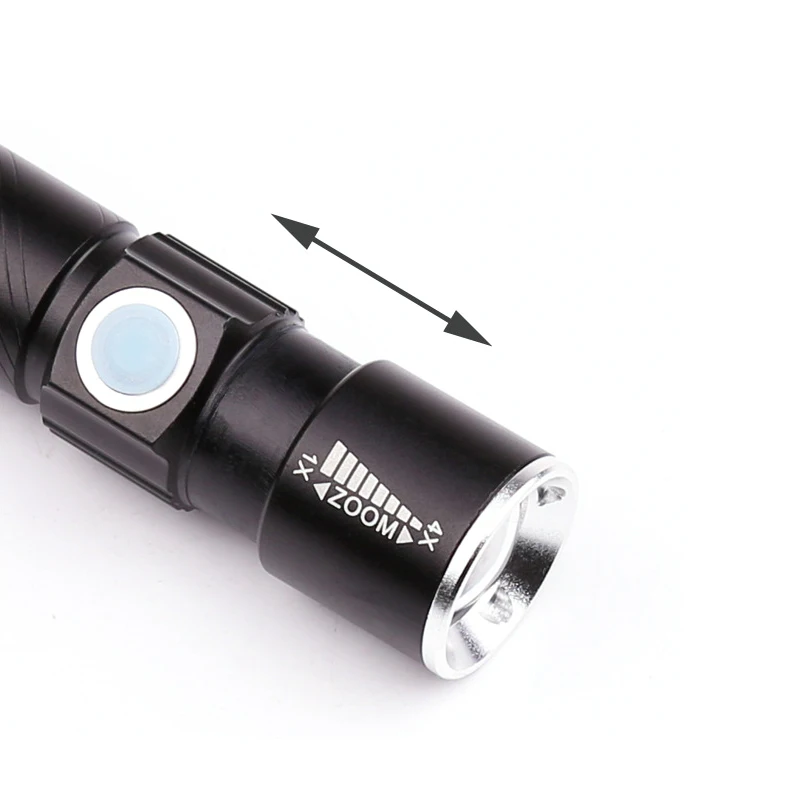 USB Перезаряжаемый Q5 Мини светодиодный фонарик наружный Водонепроницаемый