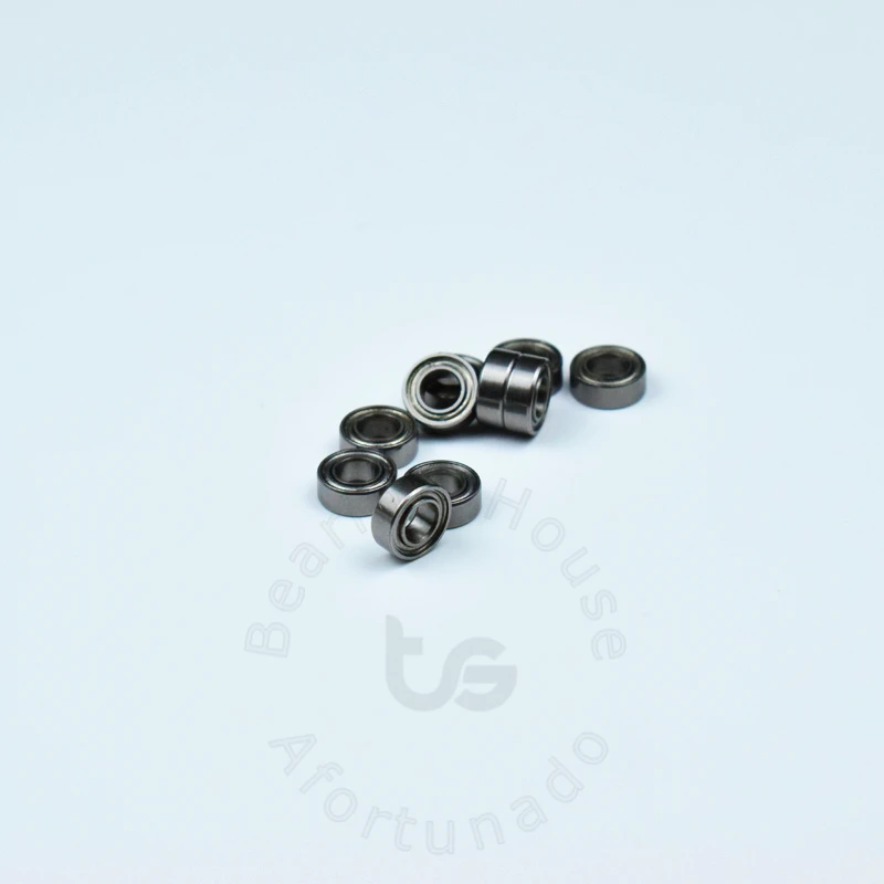 MR52ZZ 2*5*2,5(мм) 10 шт. Подшипник ABEC-5 металлический герметичный Миниатюрный Мини подшипник MR52 MR52ZZ хромированный стальной подшипник