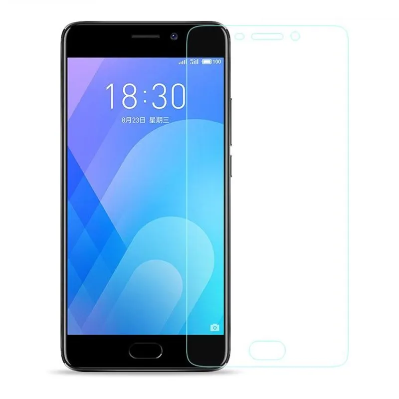 Прозрачное полное покрытие закаленное стекло для Meizu M6S M6 M5 M3 Note Защитное экрана M5S
