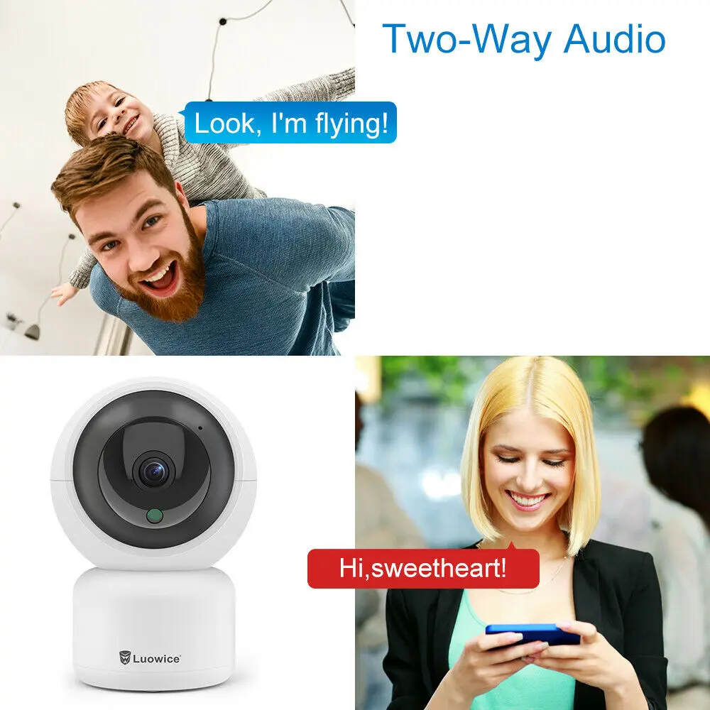 Wi Fi IP камера 1080P с функцией автослежения|Камеры видеонаблюдения| |
