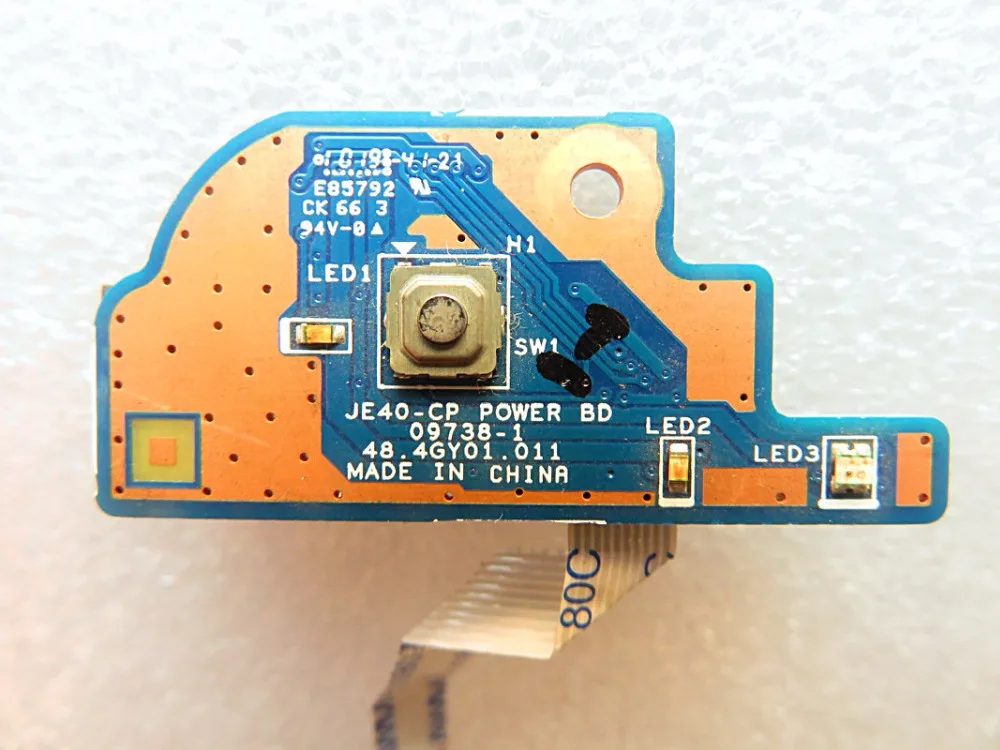 Оригинальная плата кнопочного выключателя питания для acer AS4741 4741G 4551G MS2306 4251 488.4gy01.