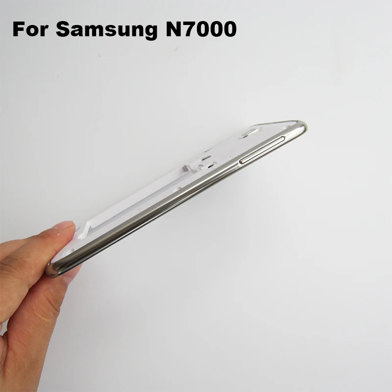 Для samsung Galaxy Note 1 я N7000 i9220 полный Корпус случае Запчасти для авто задняя крышка +
