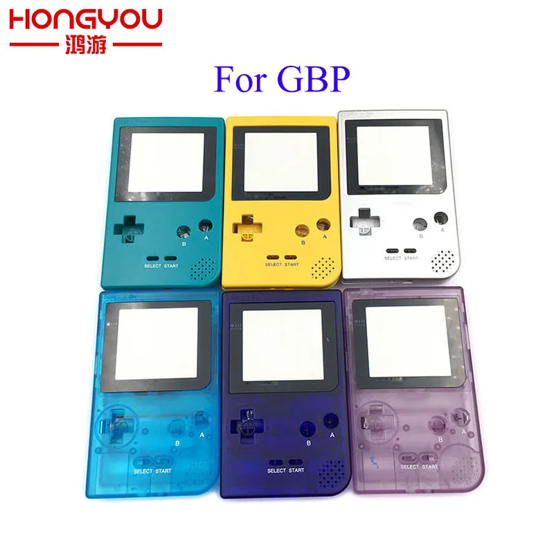 6 комплектов Серый чехол для GBP с кнопками полный корпус замена Gameboy Карманная