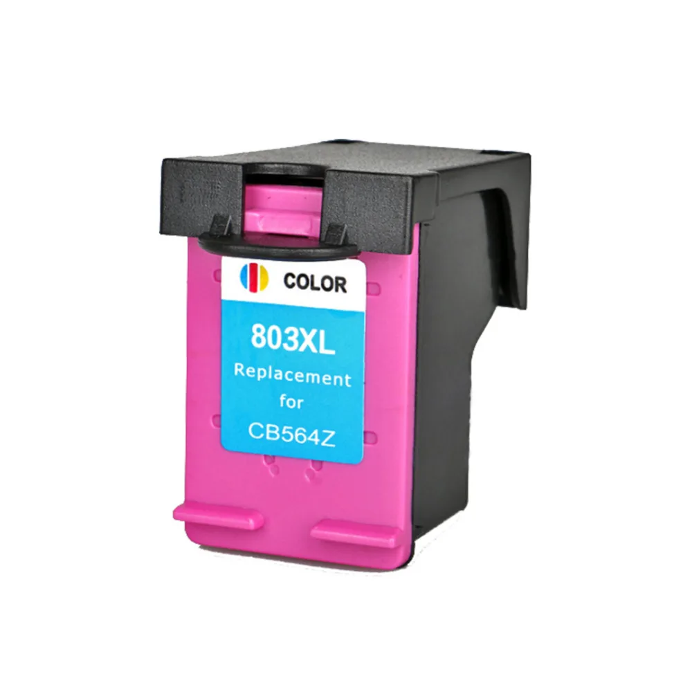 YLC 1pk 803XL цветной совместимый чернильный картридж для HP803 XL HP Deskjet 1111 1112 2131 2132 3630 3632