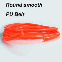 round pu belt 2 3 4 5 6 7 8 9 10 12 15 18 20 mm industrial synchronous belt strip driving motion conveyor transmission machine