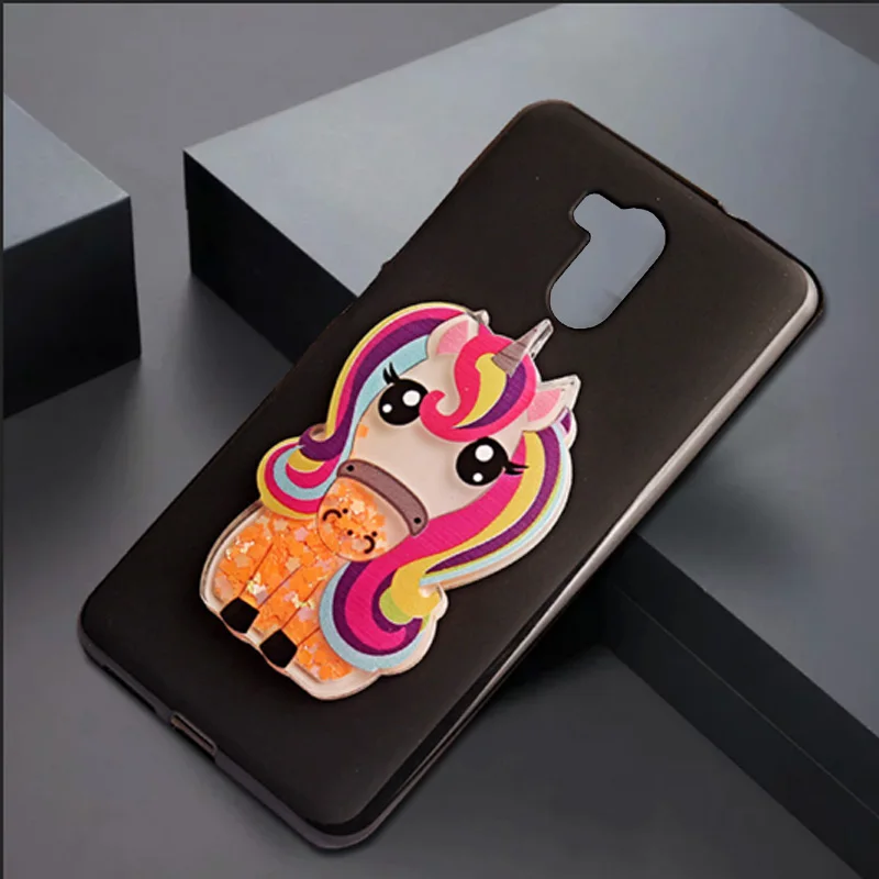 Yelun For Asus ZenFone Max Plus M1 Case Cover 3D Unicorn Mickey Minnie Silicone Back Phone ASUS ZB570TL |