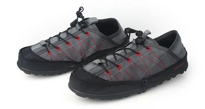 Zipper Quick Dry Outdoor Walking Sneakers Portable Shoe Breathable Casual Trail Climbing Pocket Shoes Zapatilla | Обувь