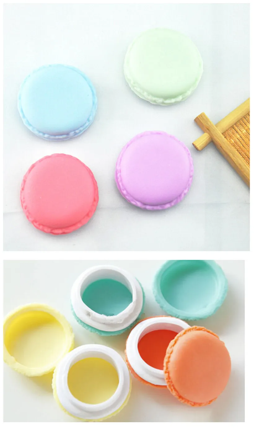 Милый чехол для лекарств коробка круглый контейнер пластиковых таблеток