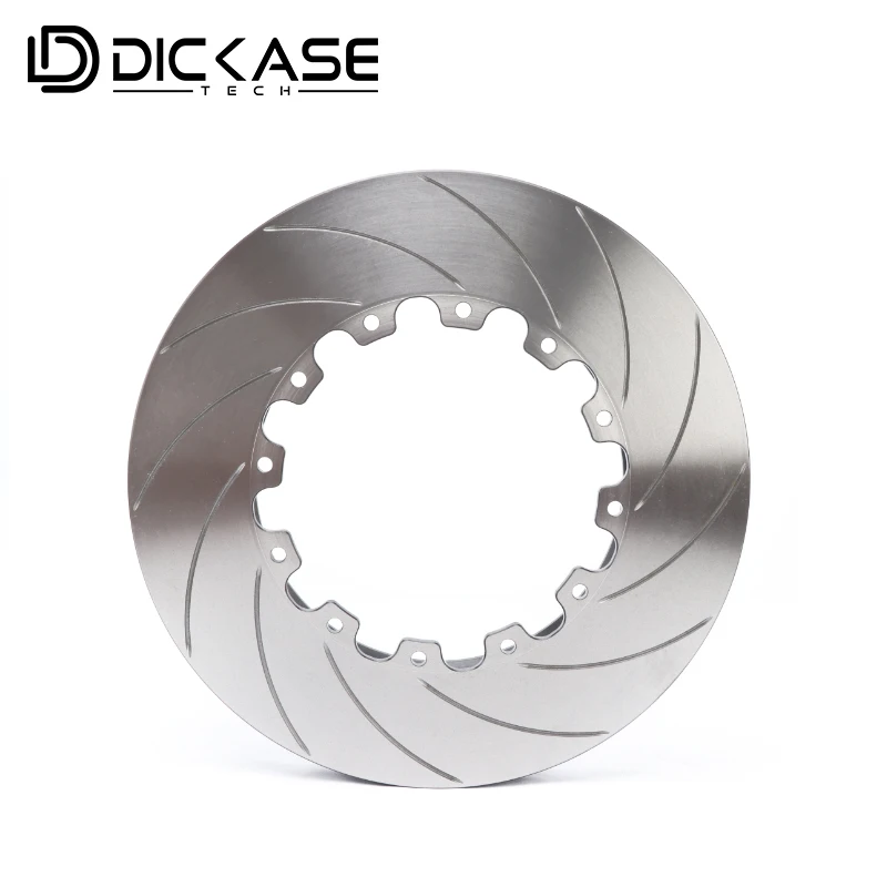 Dicase drilled and soltted brake rotors 320x32mm for Mitsubishi evo 9