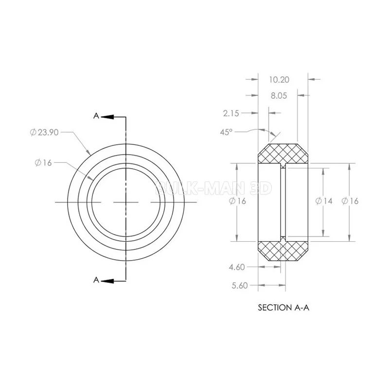 100 шт./лот оптовая продажа высокая точность Xtreme Solid V Wheel Clear Polycarbonate для Slot Rail|Детали