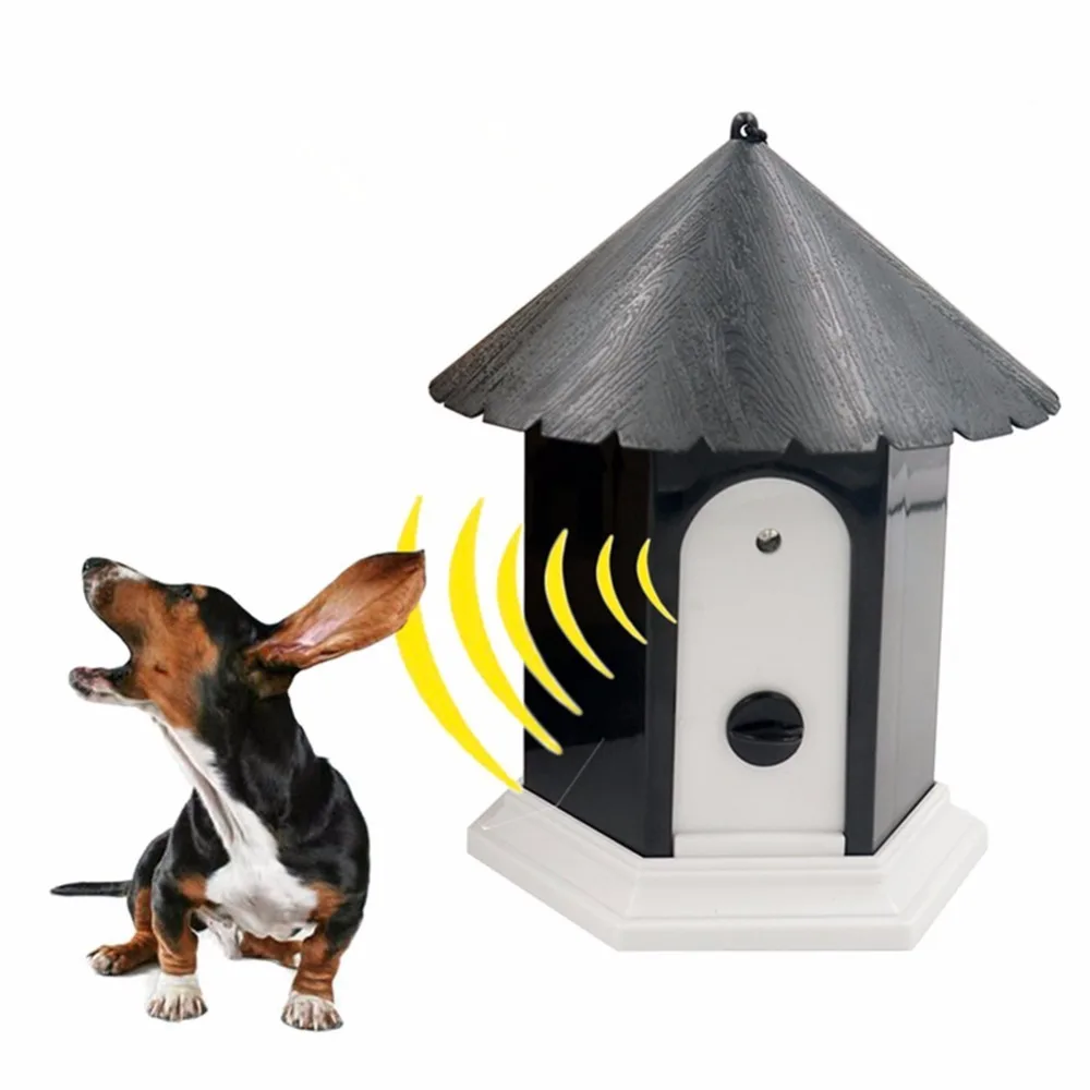 Собака Ультразвуковой Anti лай Воротники Отпугиватель открытый собака остановить