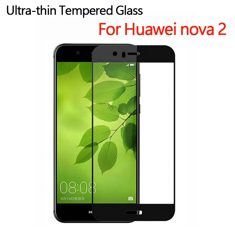 Закаленное стекло для huawei nova 2 Водонепроницаемая Защитная пленка экрана Защитное
