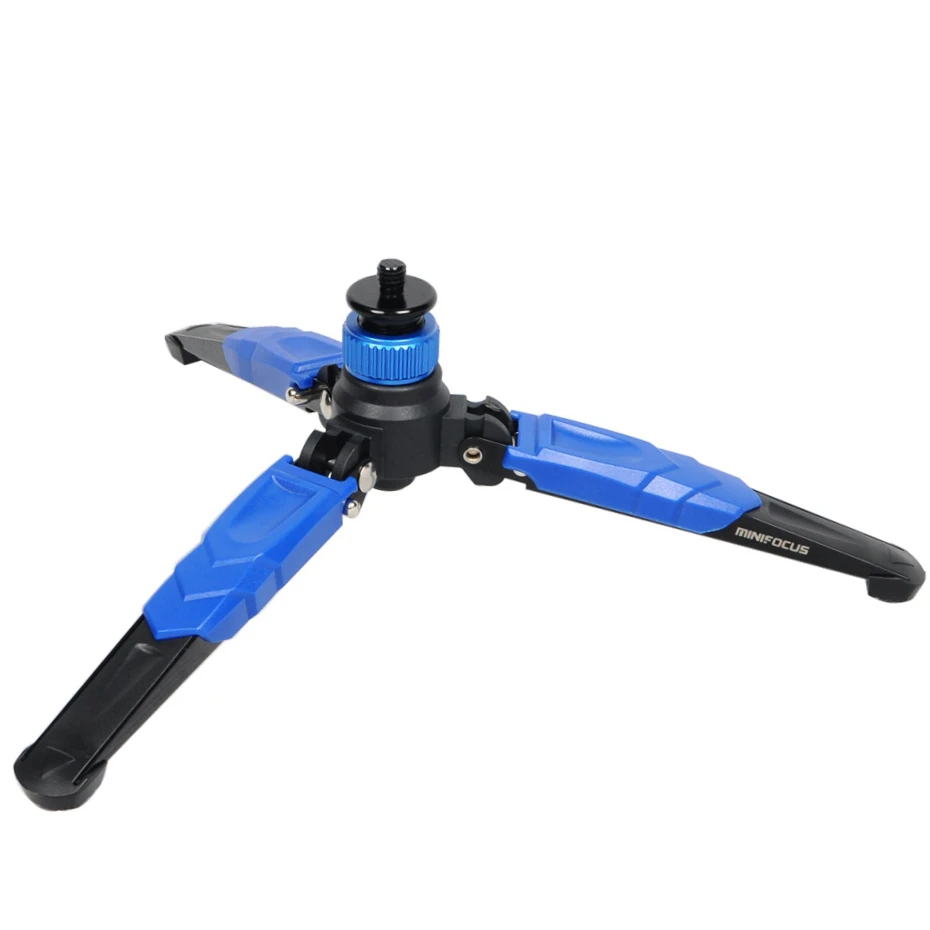 Настольный мини-штатив монопод с 3 ножками алюминиевая основа держатель для