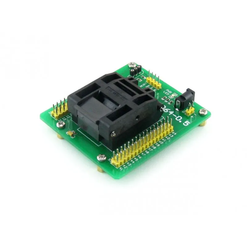 STM8 QFP64 0.5 адаптер программатора с простой платой особенно для микроконтроллера в