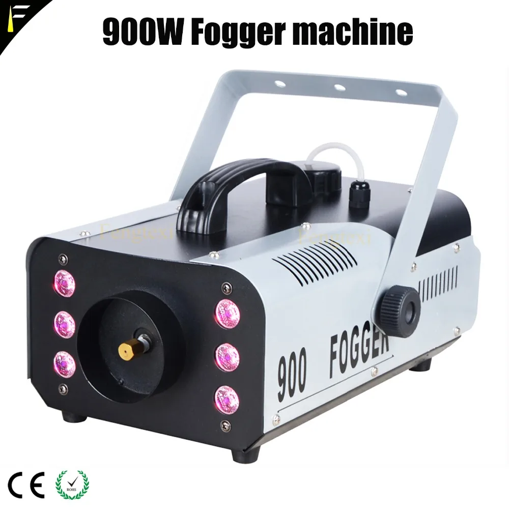 Светодиодный дымовой паровой аппарат 900 Вт RGB 3 в 1 для вечернего шоу свадебного