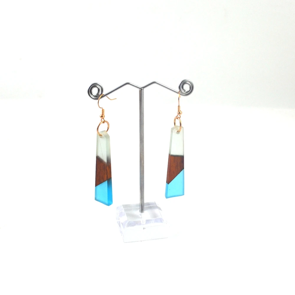 Двухцветные серьги женская одежда популярные женские украшения подарки на