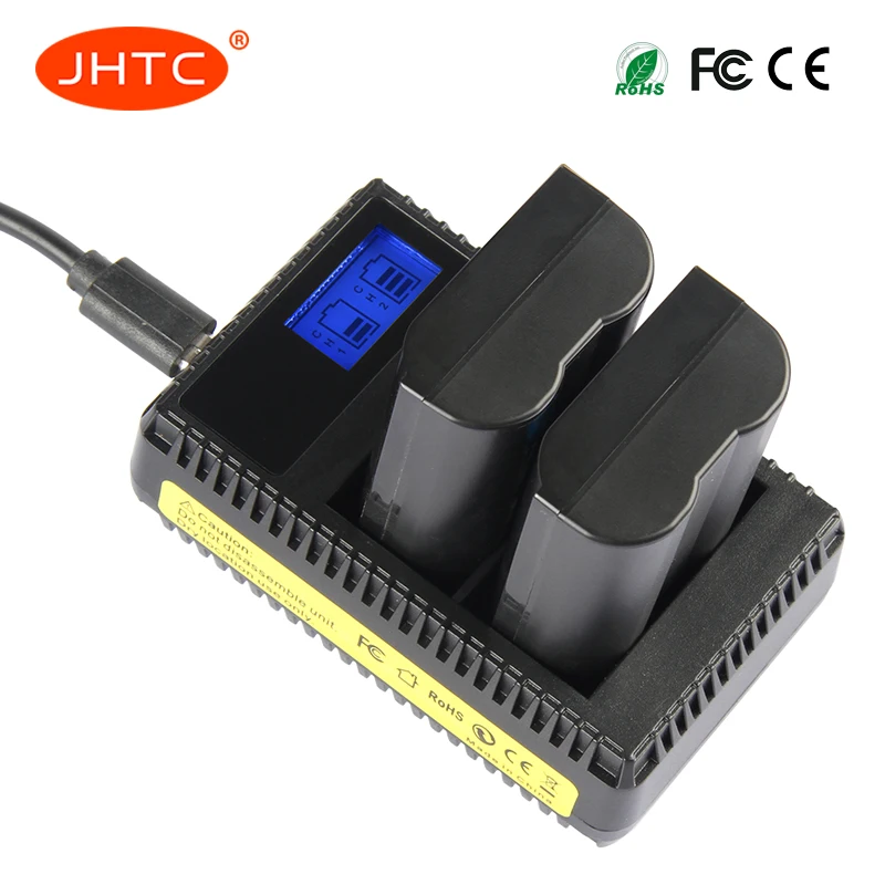 3Pcs EN-EL15 EN EL15 ENEL15 EL15A Batteries + LCD Dual USB Charger for Nikon D600 D610 D600E D800 D800E D810 D7000 D7100 d750 V1 |