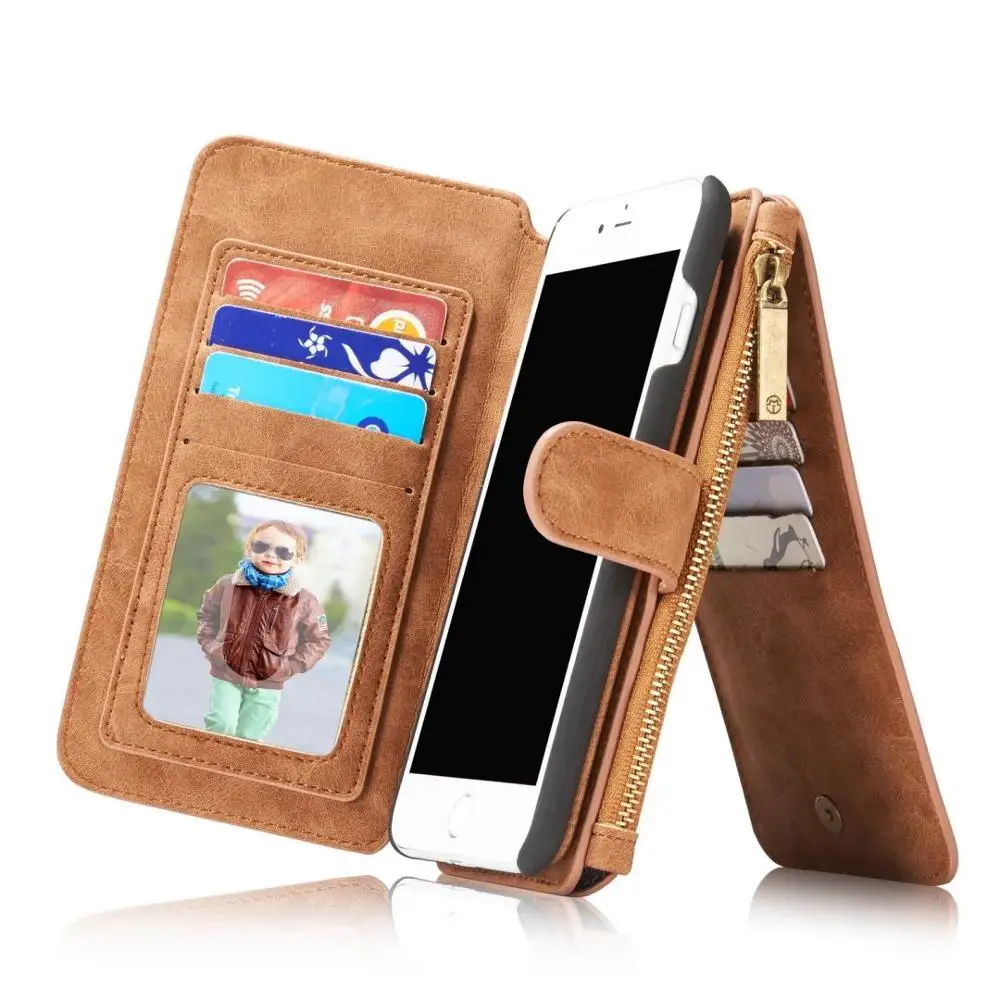 Роскошный чехол-кошелек в стиле ретро для телефона Apple iphone XSmax XS XR X кожаный чехол