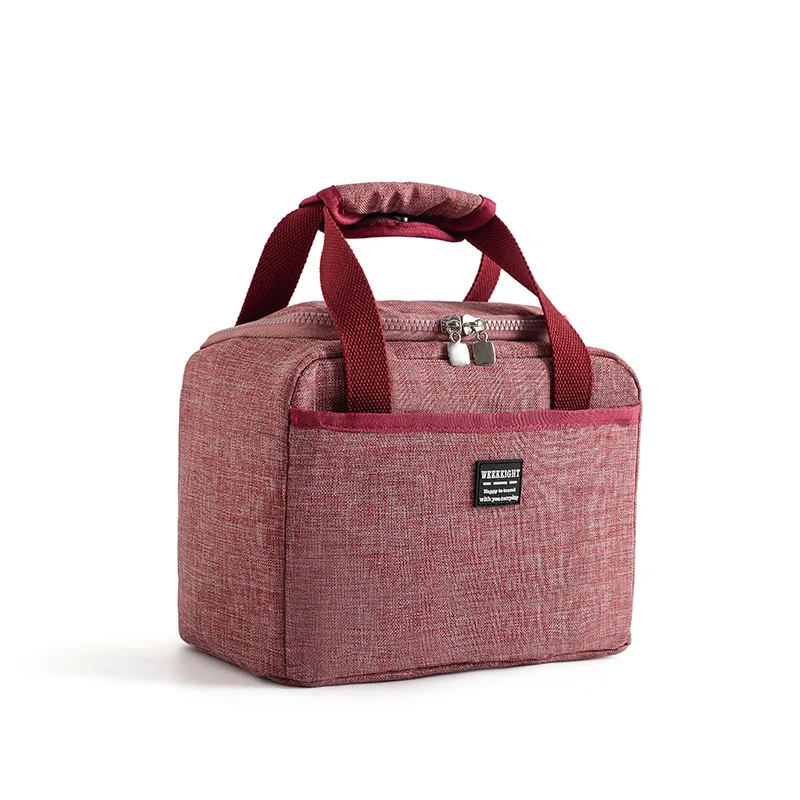

Thickened Oxford Insulated Bag Women Travel Organizer Ice Pack Large Lunch Food Bags Portable Ice Bags Packing Cube Cooler Bag