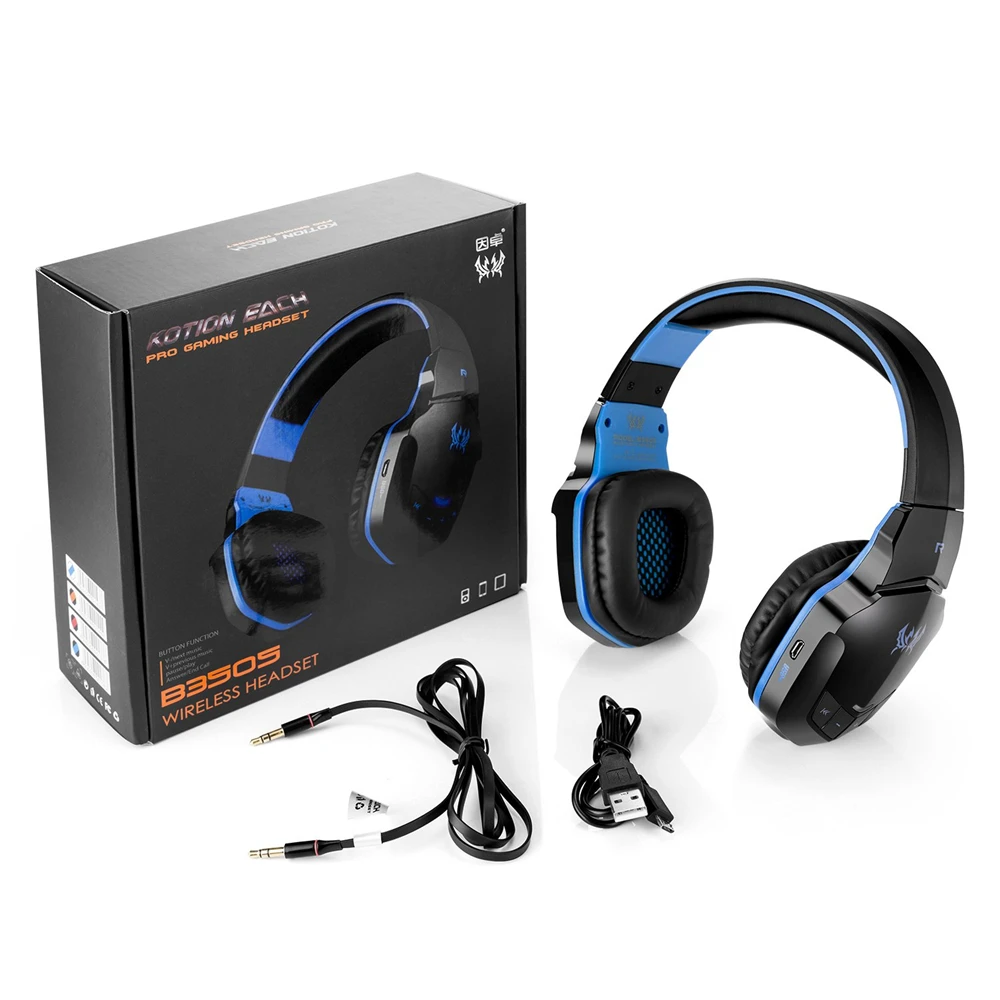 KOTION EACH B3505 Беспроводные Bluetooth Игровые наушники для телефона басовая