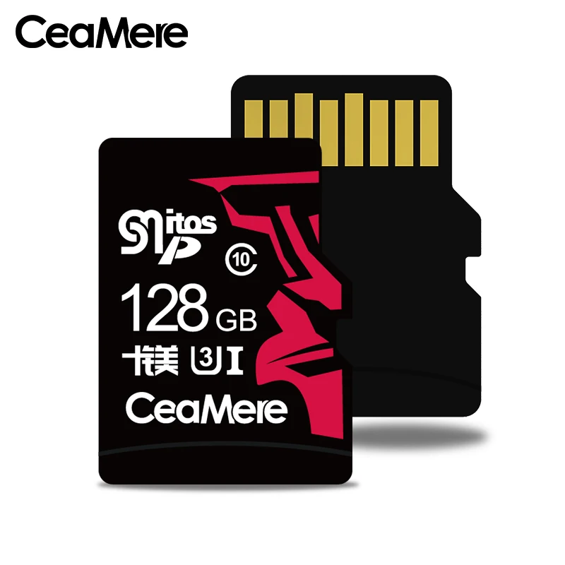 CeaMere 256 ГБ 128 Гб 64 Гб карта памяти U3 UHS-3 32 ГБ Micro sd карта класс 10 UHS-1 флэш-карта памяти Microsd TF/sd карта s для планшета