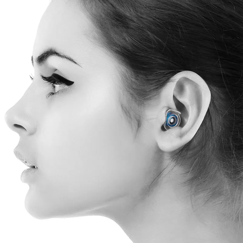 Затычки для ушей мягкие силиконовые затычки прослушивания музыки мотоцикла сна