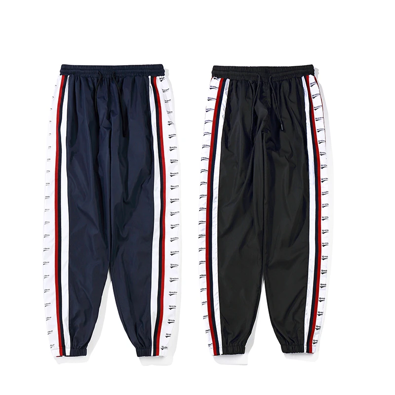 Мужские лоскутные брюки в стиле хип-хоп 2017 спортивные для бега уличная одежда |