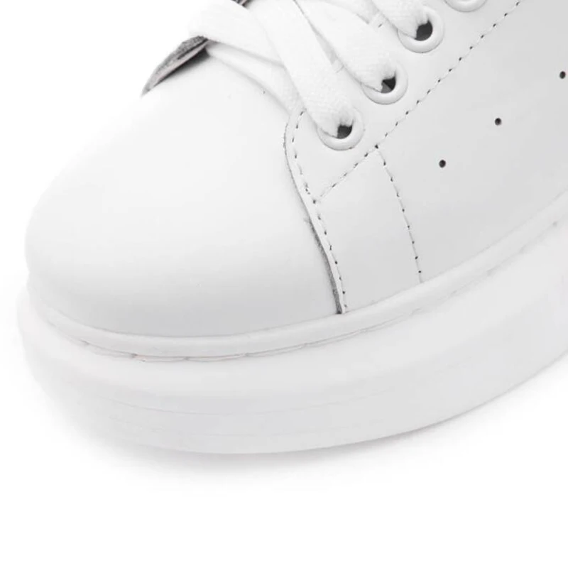 Новый 2019 весенне осенние дышащие удобные туфли Женская обувь на плоской подошве