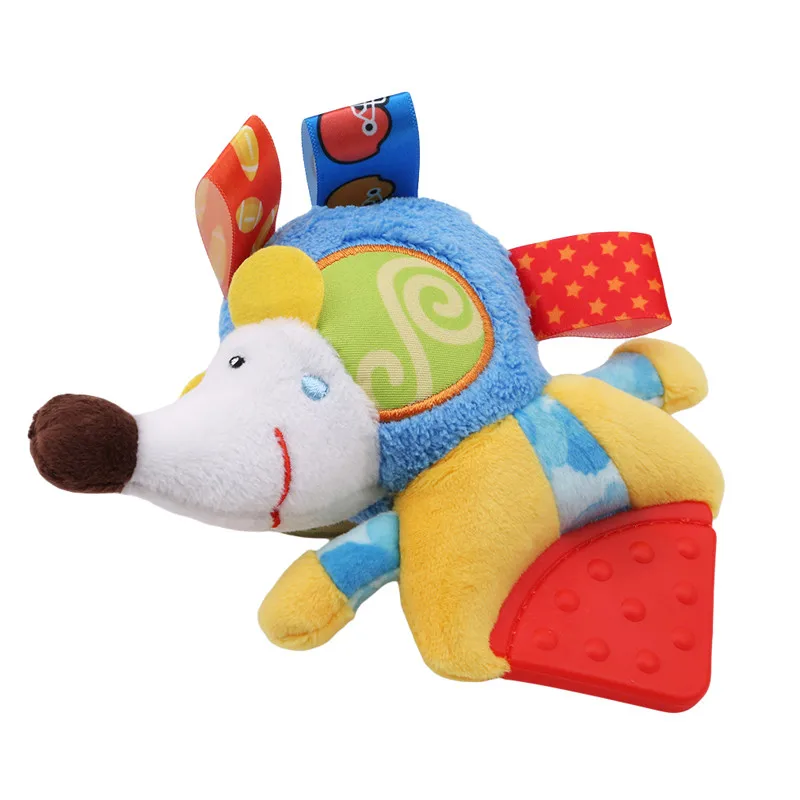 Детские милые модели животных погремушки с ручными колокольчиками развивающие