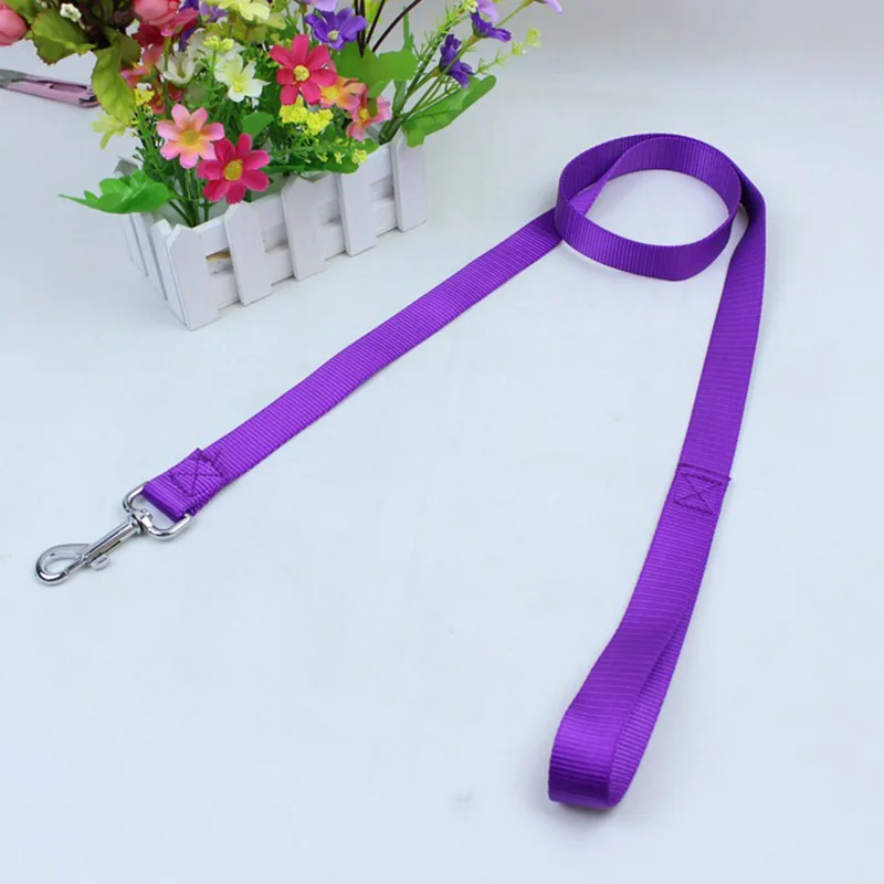 Высококачественный однотонный поводок для кошек и собак домашних питомцев