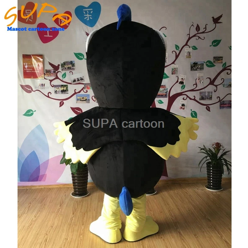 

Free air shipping lovely walking parade parrot bird mascot costume with EVA helmet moving cartoon costumes for adults