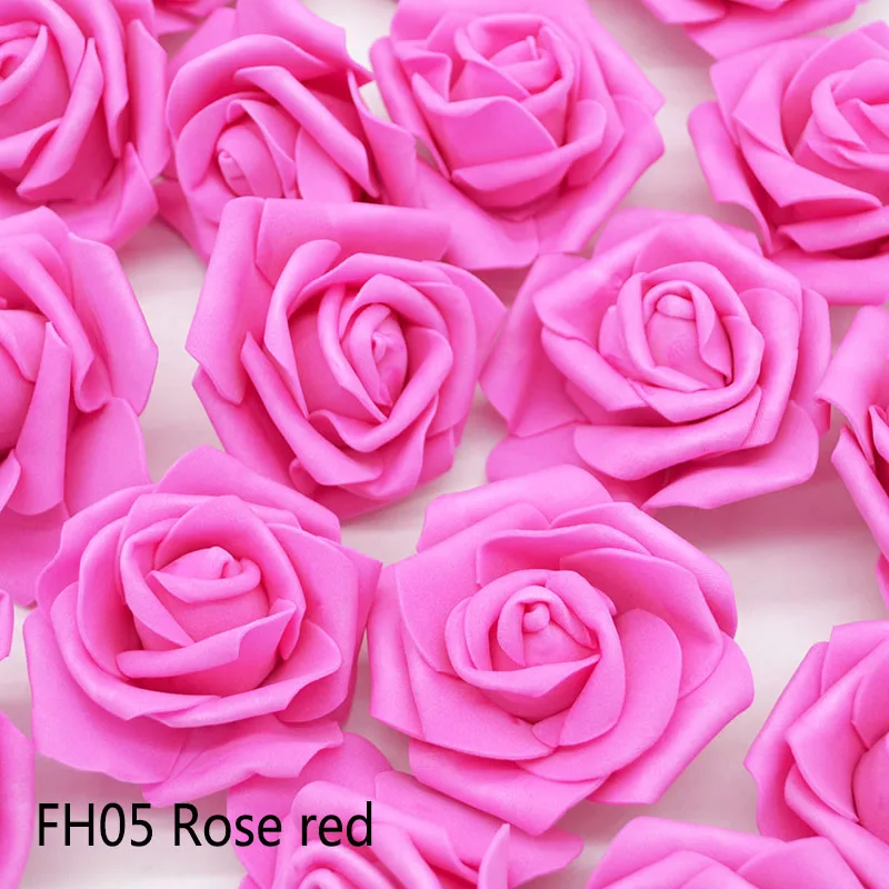 FH05 10/20 штук 6 см из вспененного полиэтилена, цветы, искусственные цветы, для дома, Свадебный декор, букет невесты Скрапбукинг DIY подарок на день рождения поставки - Цвет: FH05
