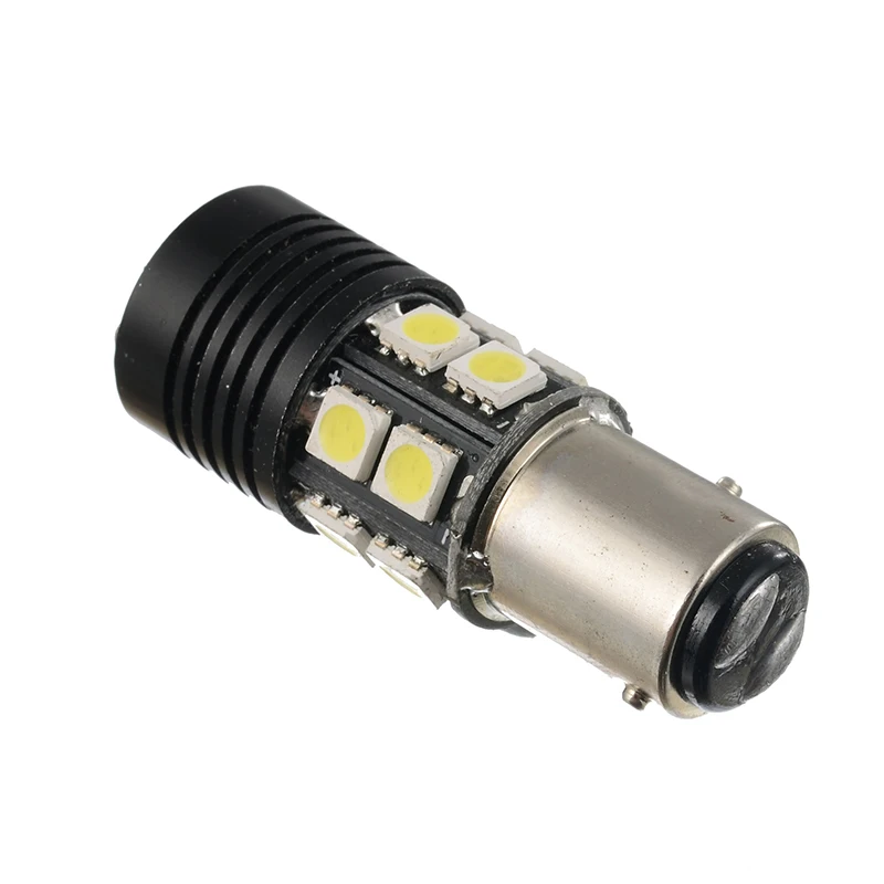 1157 2 шт. T15 1156 1157 T20 T25 12smd ВОДИТЬ Автомобиль Включите Signa стоп супер яркий белый 6000 К сигнальные лампы - Испускаемый цвет: 1157
