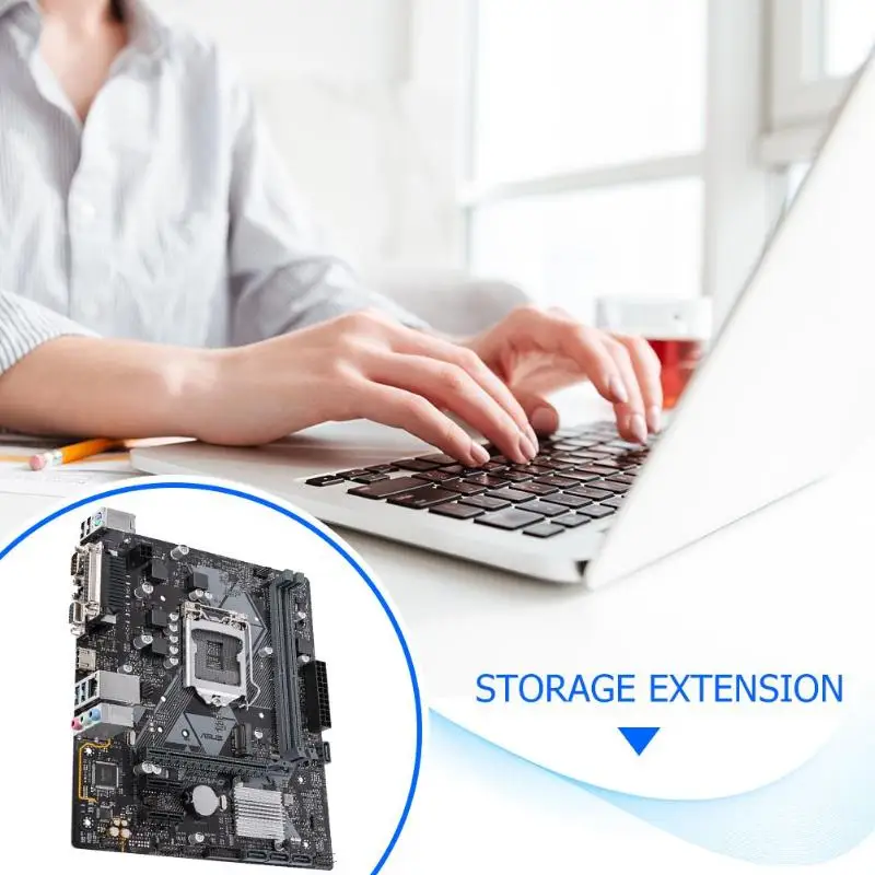 Материнская плата ASUS PRIME H310M-D DDR4 H310 LGA1151 с разъемом Micro ATX 8000+ часов проверки