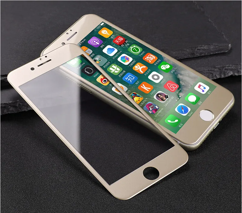 10 шт. для iphone X XS 3D изогнутое углеродное волокно с мягкими краями закаленное стекло для iphone 8 6 Plus 6s 7 plus Защитная пленка для экрана телефона