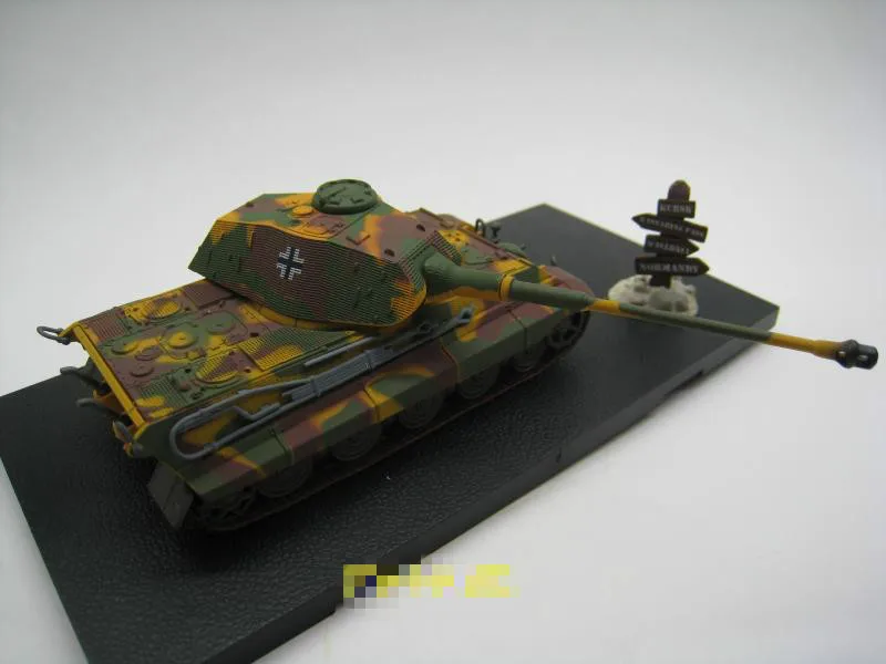 ATLAS 1/72 масштаб военная модель игрушки Тигр II Валлония 1944 литая под давлением металлическая модель бака игрушка для коллекции, подарок, украшение