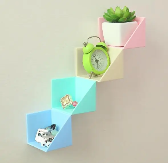 4 шт./лот креативная настенная полка для кухни ванной комнаты рама зубных щеток