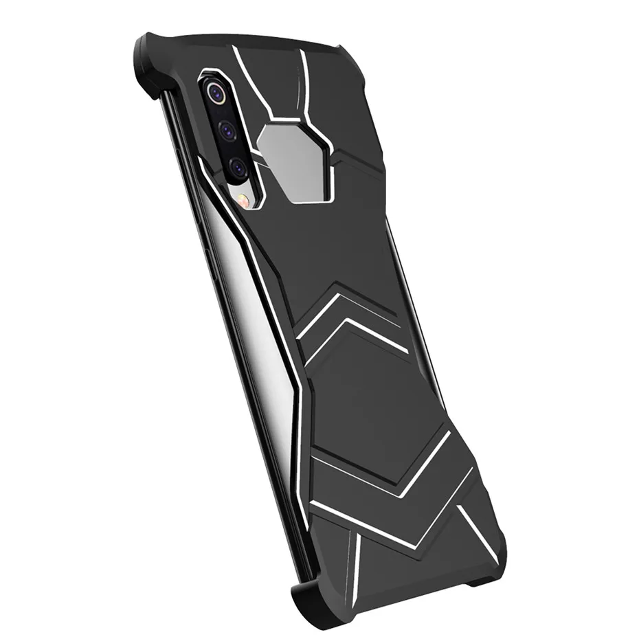 For Xiaomi Mi 9 R-JUST чехол с магнитной пантерой для Xiaomi mi 9 mi 9 Роскошный Алюминиевый металлический магнитный бампер рамка задняя крышка для Xiaomi mi 9 чехол - Цвет: For Xiaomi Mi 9