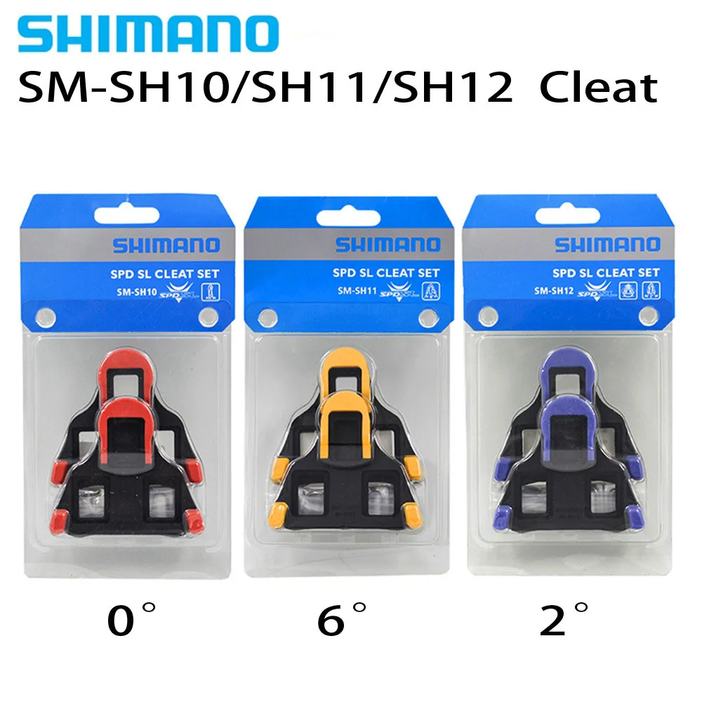 SHIMANO SPD SL набор клинков SM SH10 SH11 SH12 велосипедный самоблокирующаяся пластина