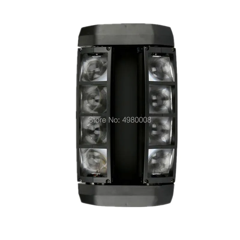 СВЕТОДИОДНЫЙ 8X10 Вт мини-паук светильник RGBW свет луча паука DMX512 светодиодный движущийся головной Луч эффект сценический светильник ing Disco Club Вечерние светодиодный светильник