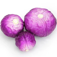 050 simulated purple cabbage red cabbage pu model fake cabbage