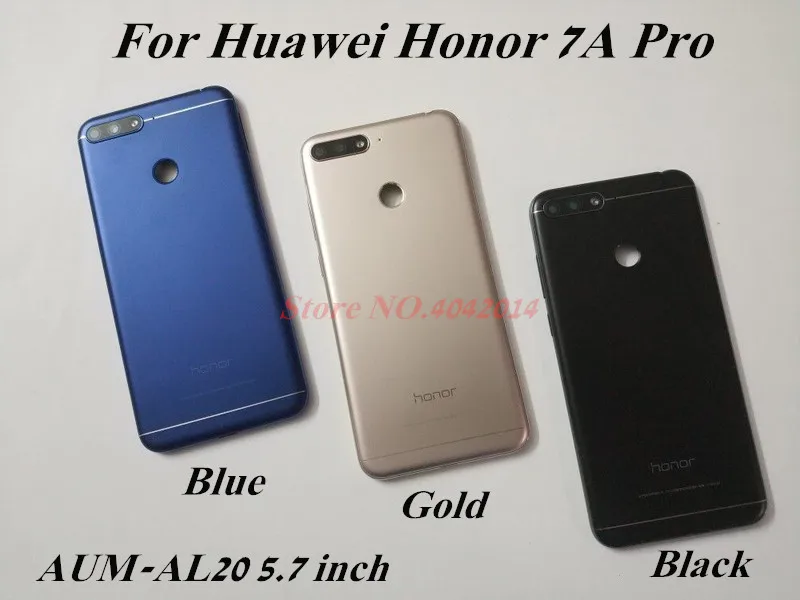 Оригинальный чехол с металлическим аккумулятором для Huawei Honor 7A pro задняя крышка