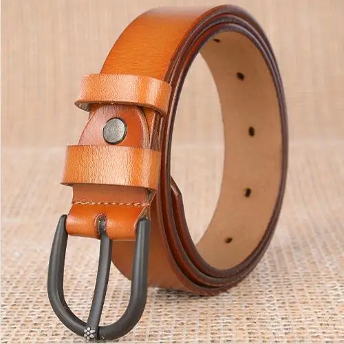 044B2Brown Ремни из натуральной кожи женские роскошные брендовые ремни женские кожаные ремни для женщин Роскошные Дизайнерские брендовые белые 044 - Цвет: 044B2Brown