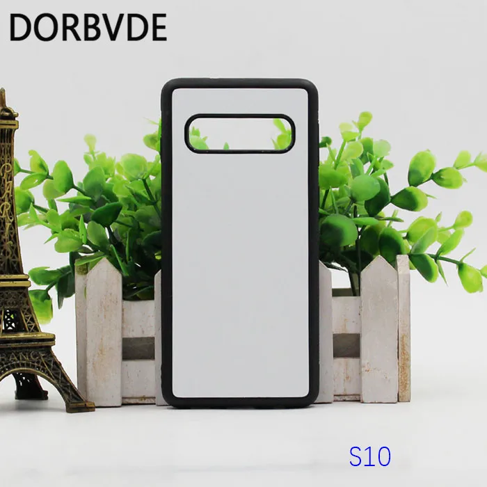 2D сублимационная Резина ТПУ + ПК пустая задняя крышка для S10 lite S20 Plus Ultra с клеем и