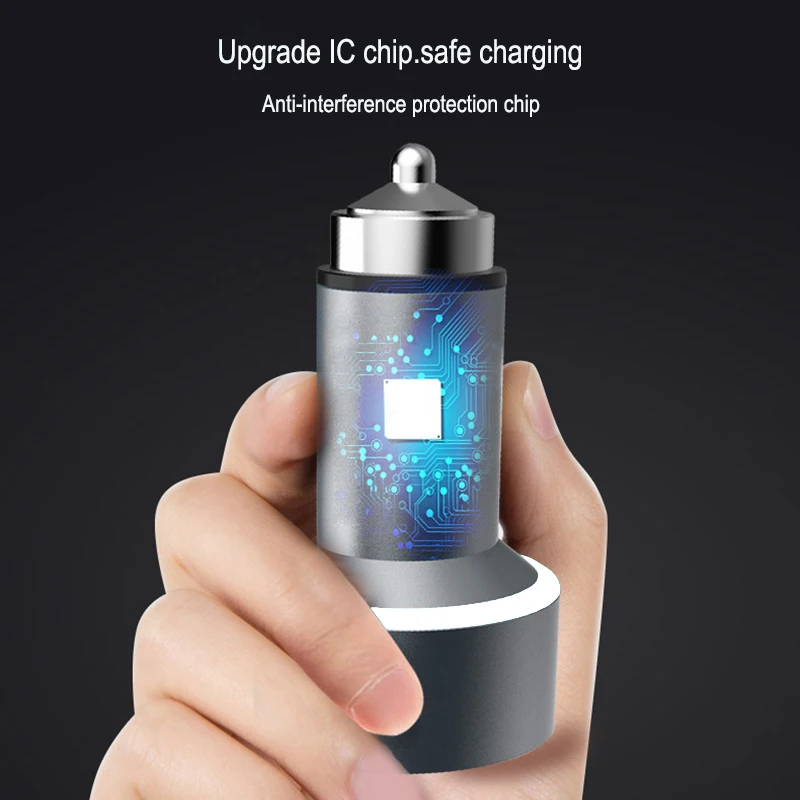 Allvcover 48 Вт QC 3 0 Тип usb c PD автомобиля Зарядное устройство для iPhone Двойной C Quick Charge