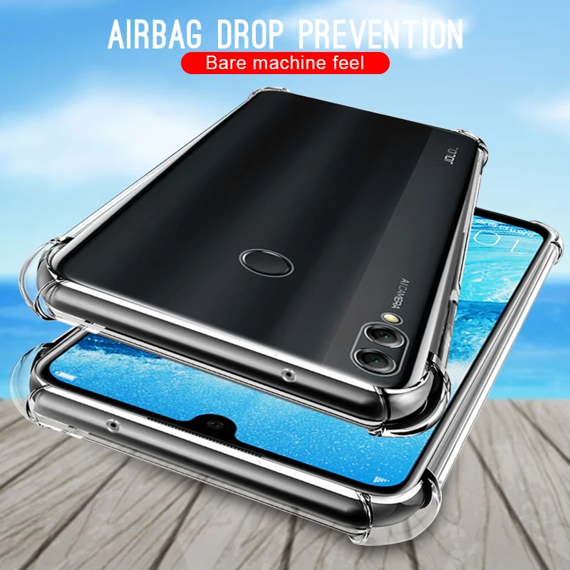 Силиконовый ТПУ чехол для телефона huawei Honor 7A Dua-L22 антидетонационный подушка